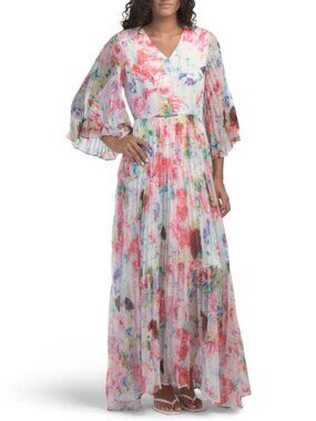 NANCY YANG Printed Dress